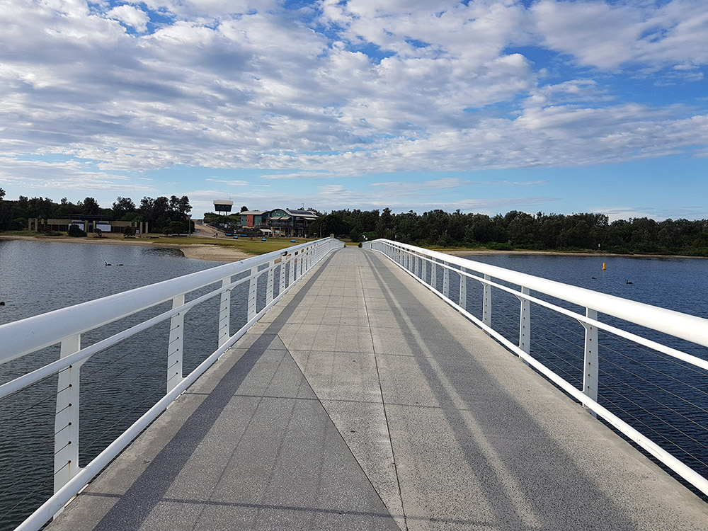 Cunninghame Arm Footbridge Lakes Entrance Cunninghame Arm Footbridge Lakes Entrance